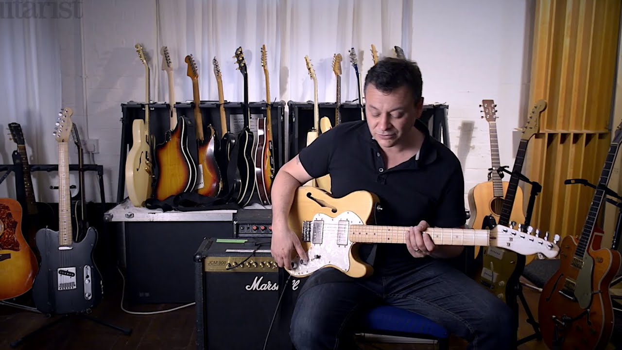 Manic Street Preachers' James Dean Bradfield talks guitar and plays Manics hits