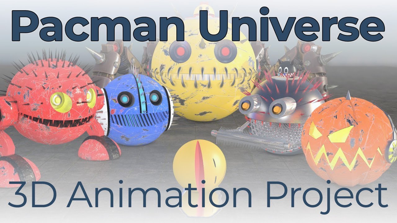 Pacman Universe &ndash; Robotic 3D Animation Compilation | Volume 1