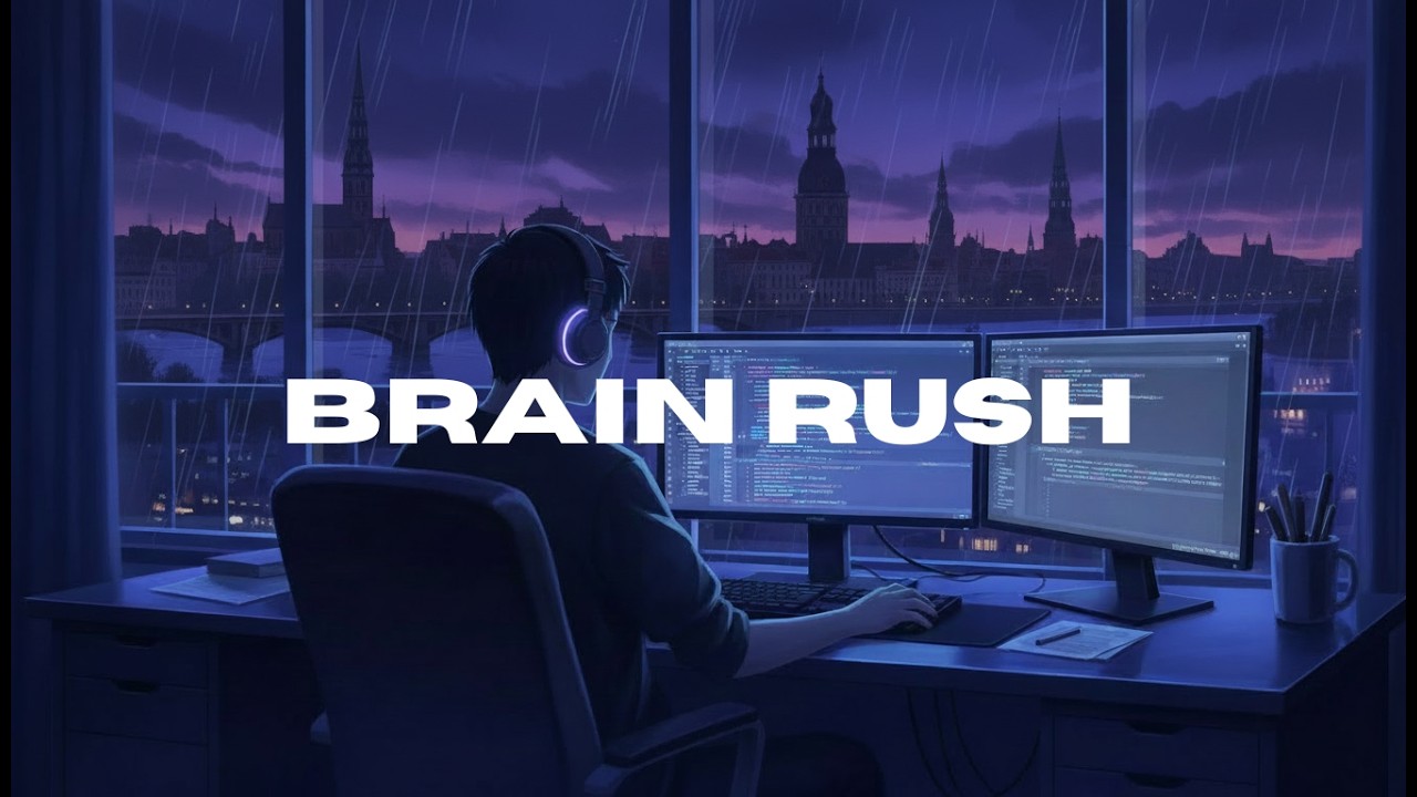Brain Rush— Synthwave Beats for Programming Sessions