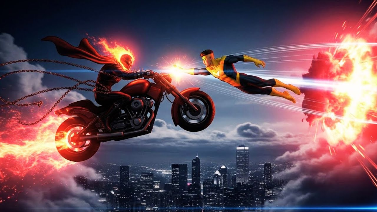 What If Ghost Rider Invaded the Invincible Universe?