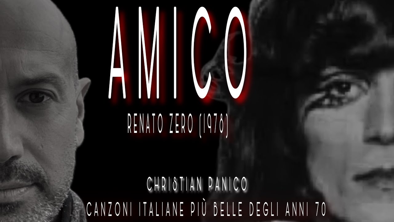 AMICO - RENATO ZERO (Cover Christian Panico) #renatozero