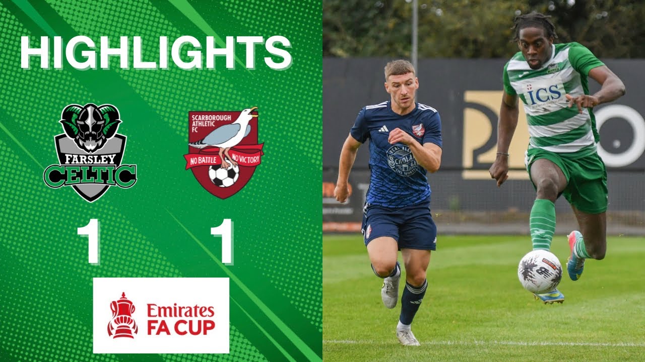 Highlights: Farsley Celtic 1-1 Scarborough Athletic