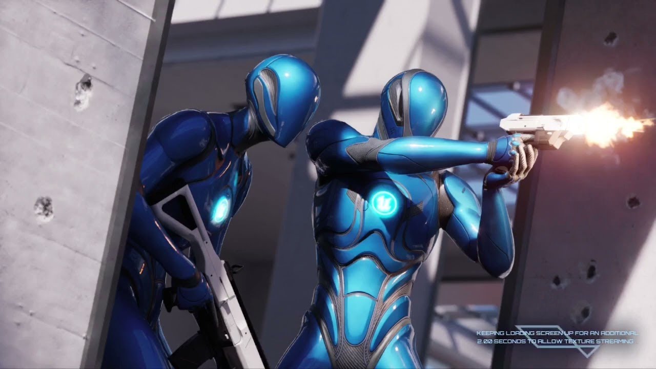Unreal Engine 2025 Lyra First & Third Person Multiplayer AI Bots Bullet Time Slow Motion Project