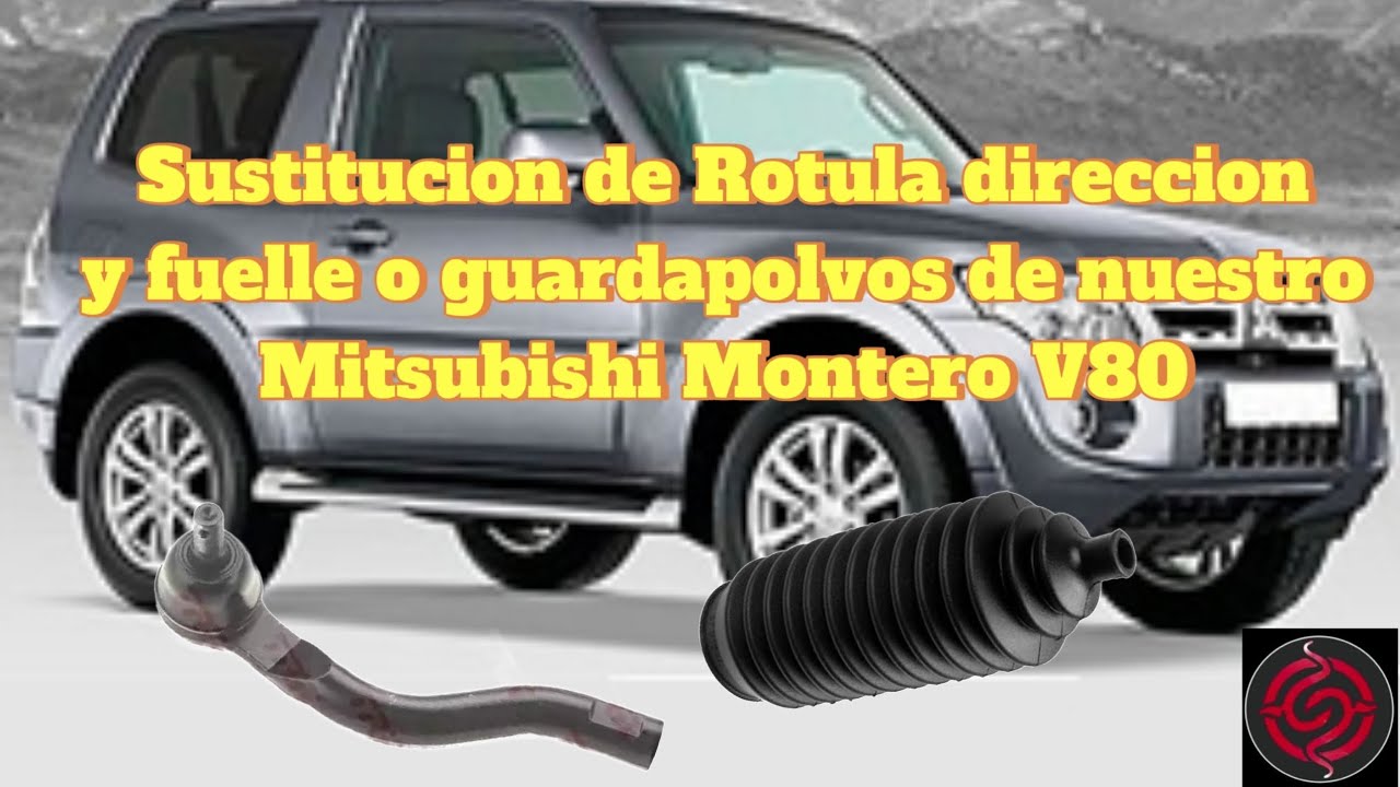 Sustitucion De Rotula Direccion Y Fuelle o Guardapolvos De Nuestro Mitsubishi Montero V80