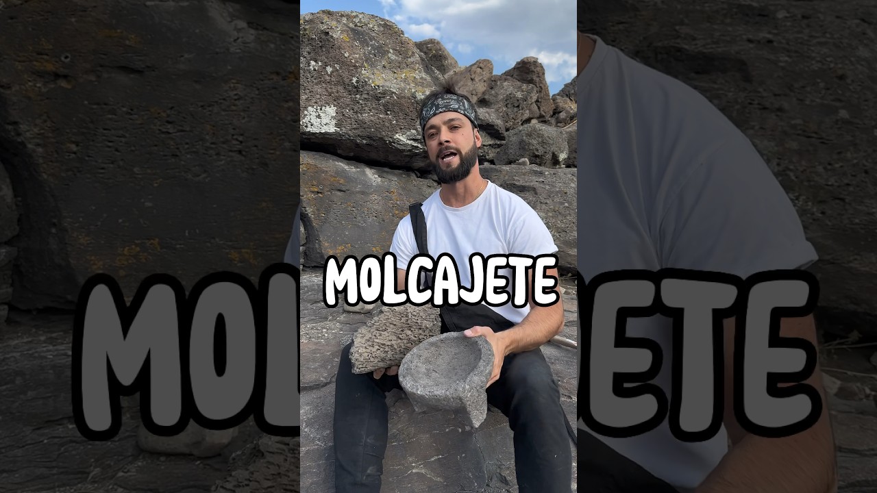 MOLCAJETE 🗿 Antiguo instrumento prehisp&aacute;nico💥
