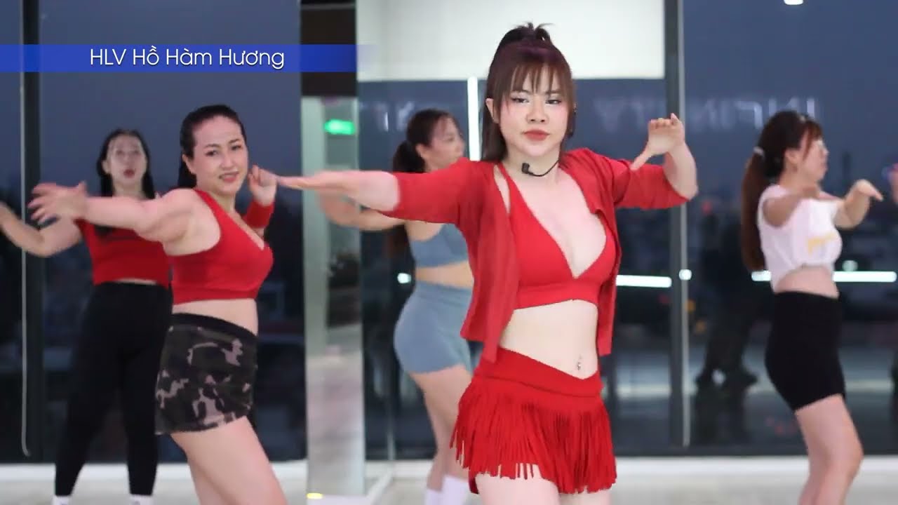 NHẢY AEROBIC GIẢM CÂN TẠI NHÀ CÙNG HLV HỒ HÀM HƯƠNG | AEROBIC GIẢM CÂN | HỒ HÀM HƯƠNG | AEROBIC 111