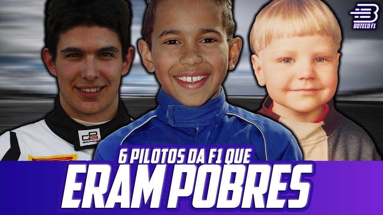 6 PILOTOS DA F1 QUE ERAM POBRES