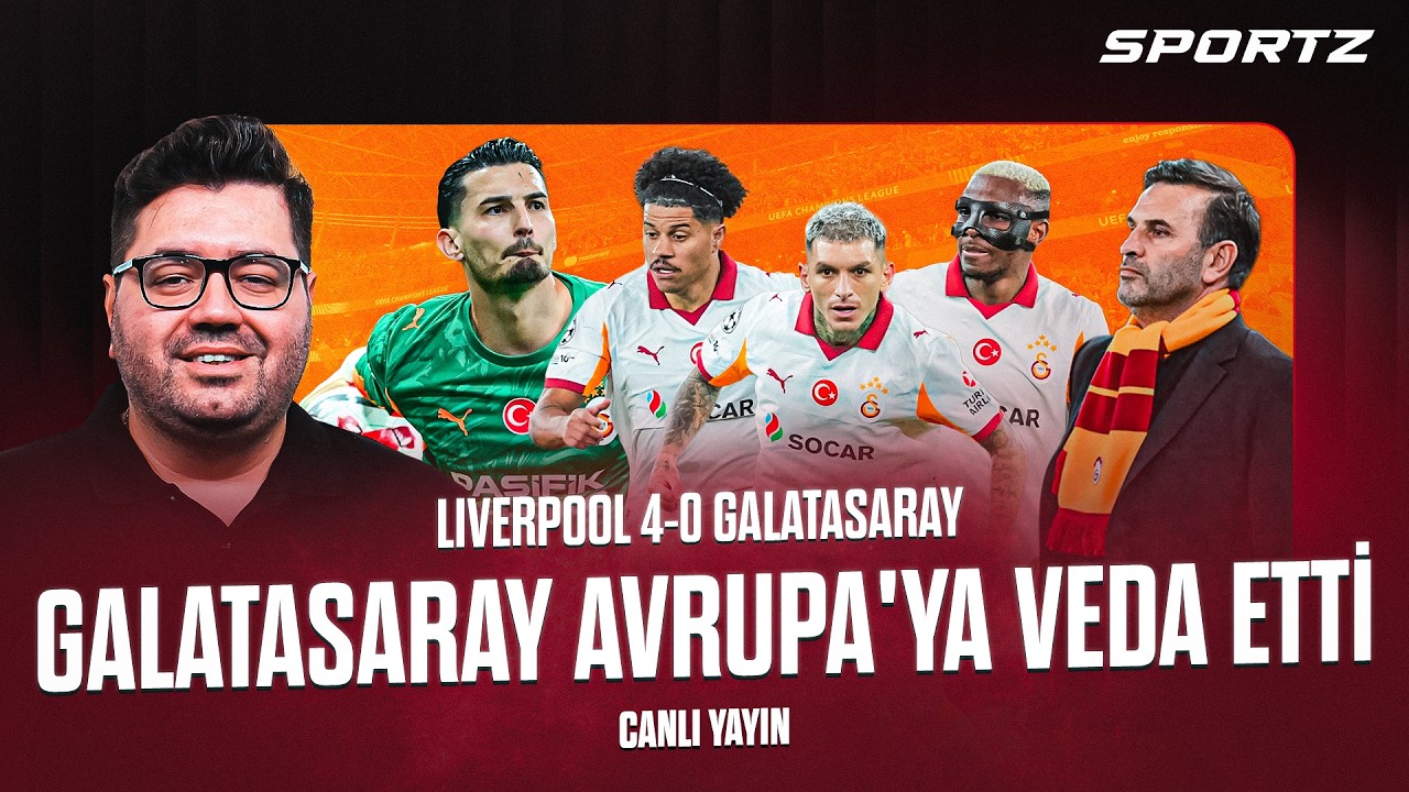 Galatasaray Şampiyonlar Ligi'ne son 16 turunda veda etti | Berk Göl | Maç Sonu