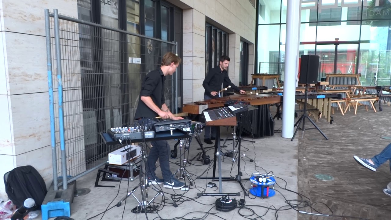 Maikel Claessens (Marimba) en Yordi Petit (Drum) - Grachtenfestival Amsterdam 2018