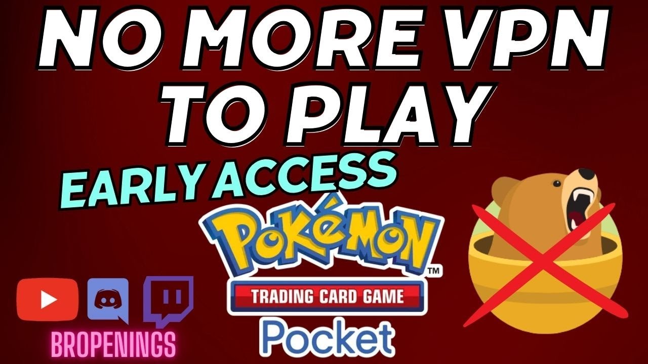 No more VPN needed to Play Early Access Pokemon TCG Pocket #pokemontcgpocket