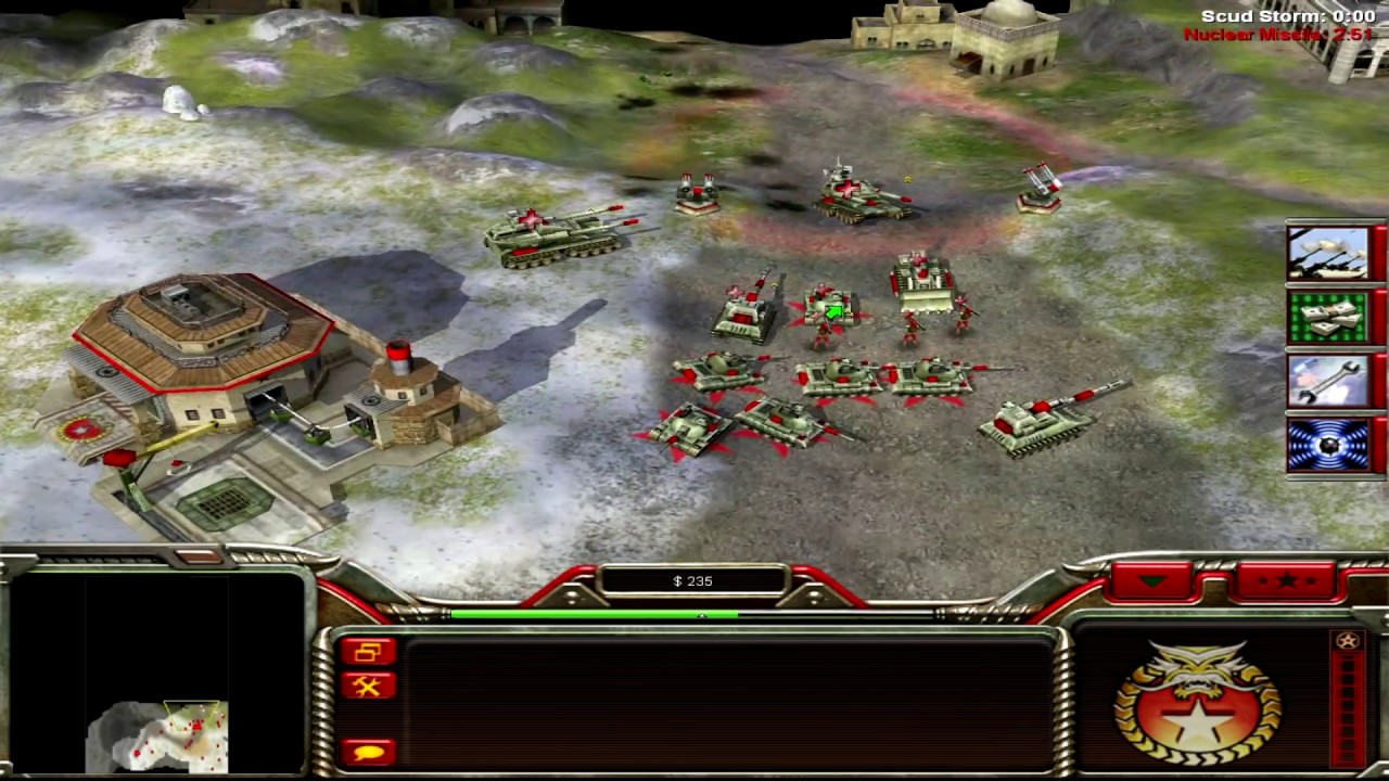 Command and Conquer: Generals China, кампания, миссия 7 &mdash; Ядерная зима [HD]
