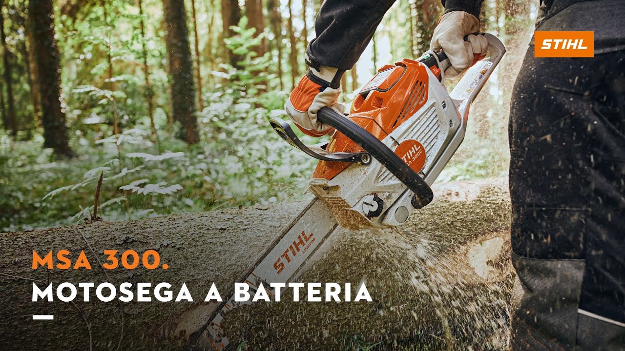 Motosega a batteria STIHL MSA 300