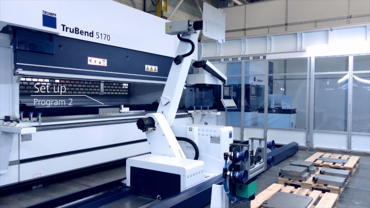 TRUMPF Bending: TruBend Cell 5000 with ToolMaster