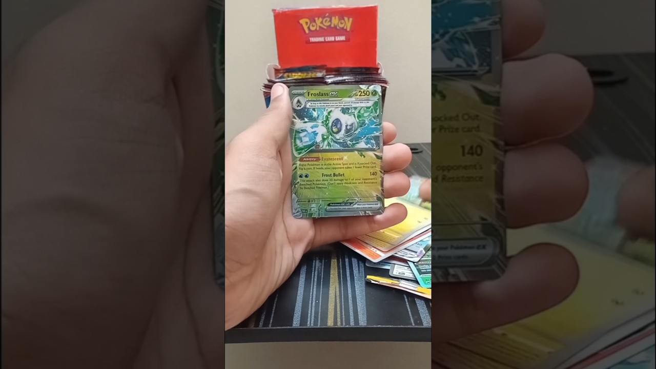 pokemon leafeon vstar and froslass ex cards