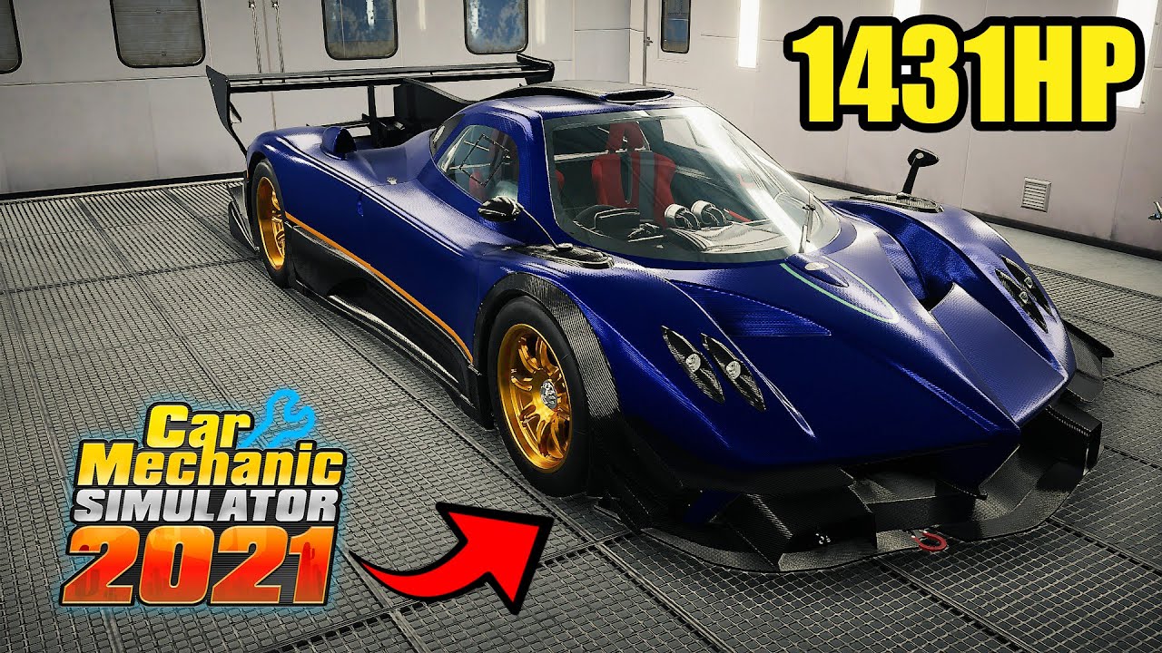 NAJSZYBSZY SAMOCHÓD W GRZE? PAGANI ZONDA - CAR MECHANIC SIMULATOR 2021 #50