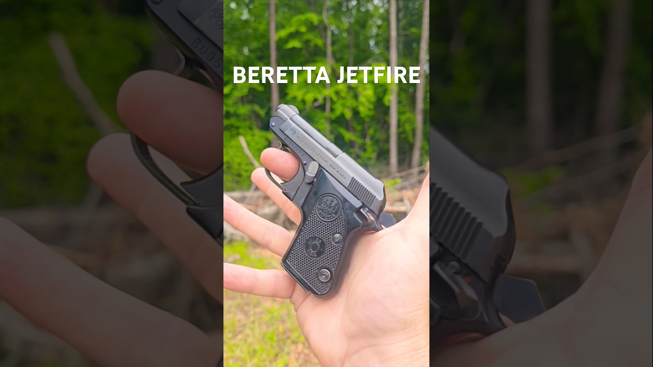 SHOOTIN BERETTA JETFIRE 25ACP @sammoore138 #philcollins #pewpewlife #beretta #25acp