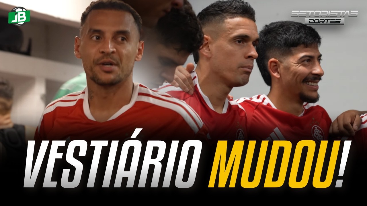 🟥 OS BASTIDORES DO VESTIÁRIO DO INTER APÓS A PRIMEIRA VITÓRIA NO BRASILEIRÃO