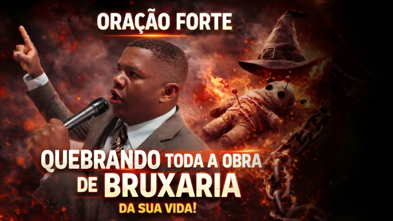 🔥ORE COMIGO AGORA-CLOMOR PROFÉTICO CONTRA TODA OBRA DE BRUXARIA E INVEJA 