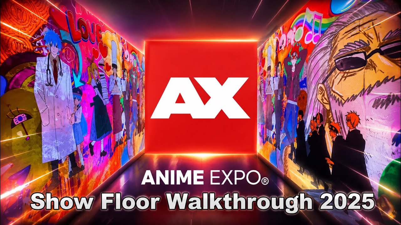 Anime Expo Show Floor Walkthrough | Los Angeles Convention Center 2025