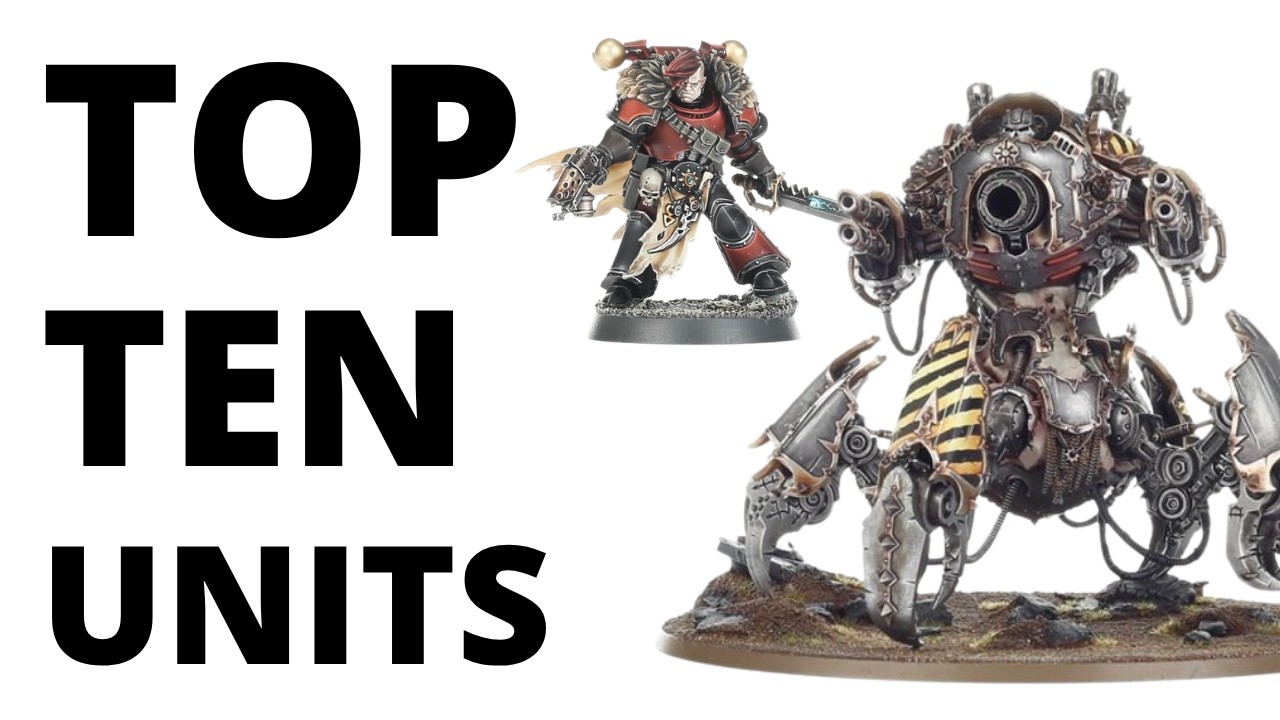 Top Ten Strongest Chaos Space Marines Units in 11th? Most Commonly Played Chaos Marine Datasheets!