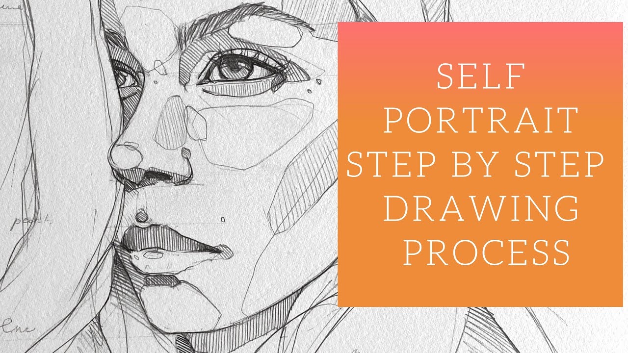 SELF PORTRAIT | Step by step tutorial