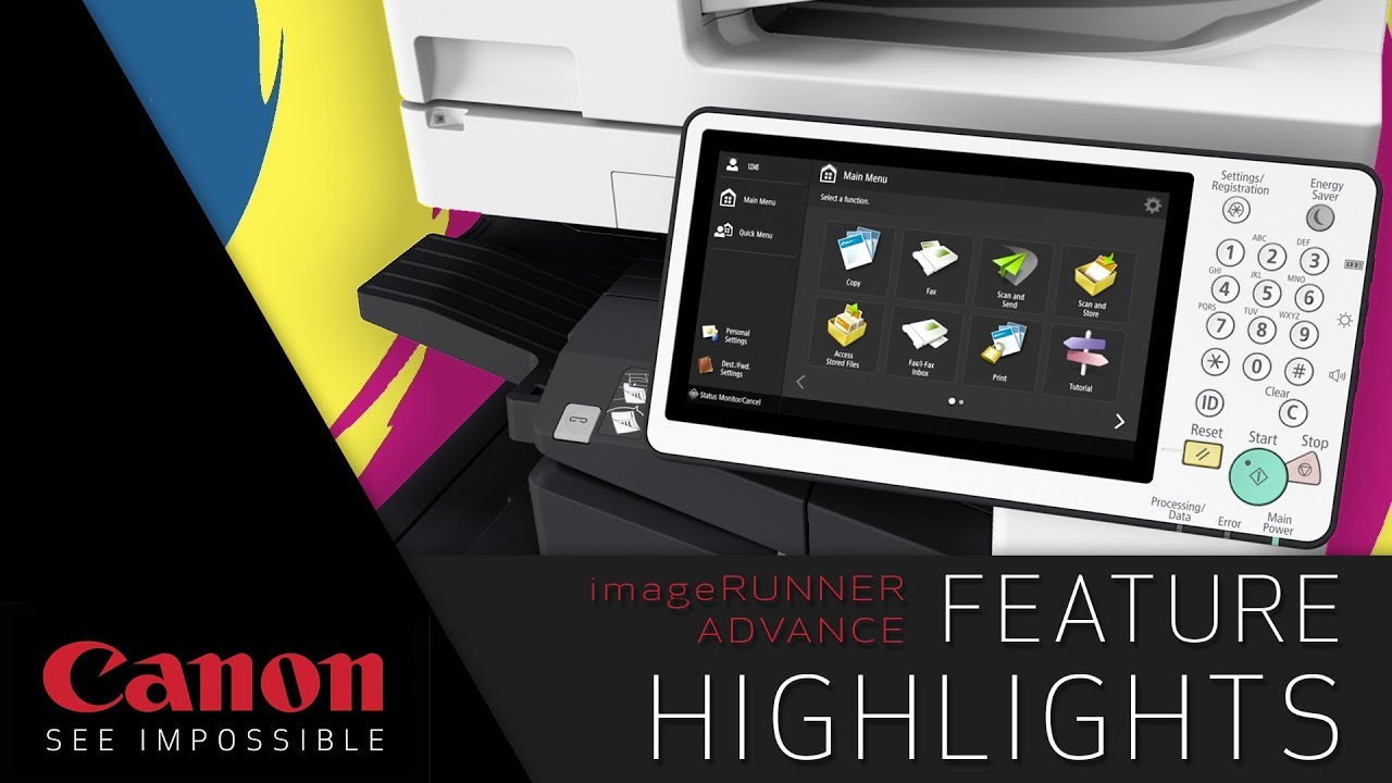 imageRUNNER ADVANCE Feature Highlights Video