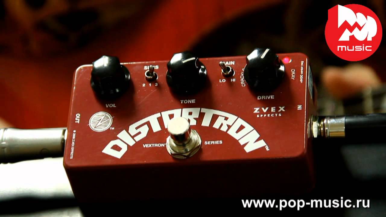 ПЕДАЛЬ ЭФФЕКТОВ ZVEX DISTORTRON