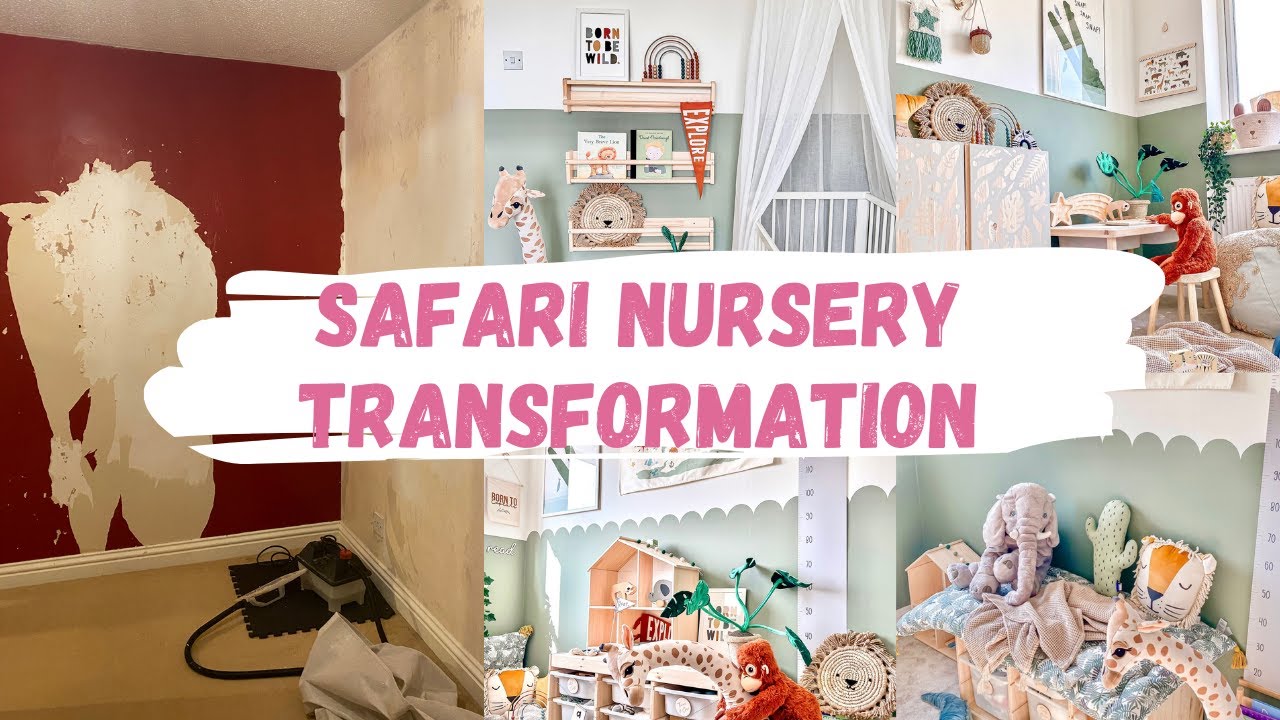 NURSERY TRANSFORMATION-SAFARI JUNGLE
