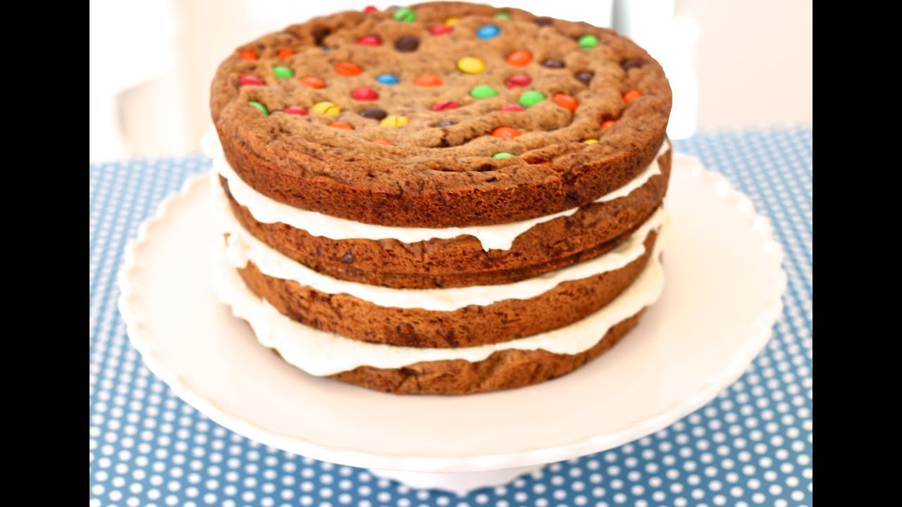 Chocolate Chip Cookie Cake - Gemma's Bigger Bolder Baking Episode 2 - Gemma Stafford