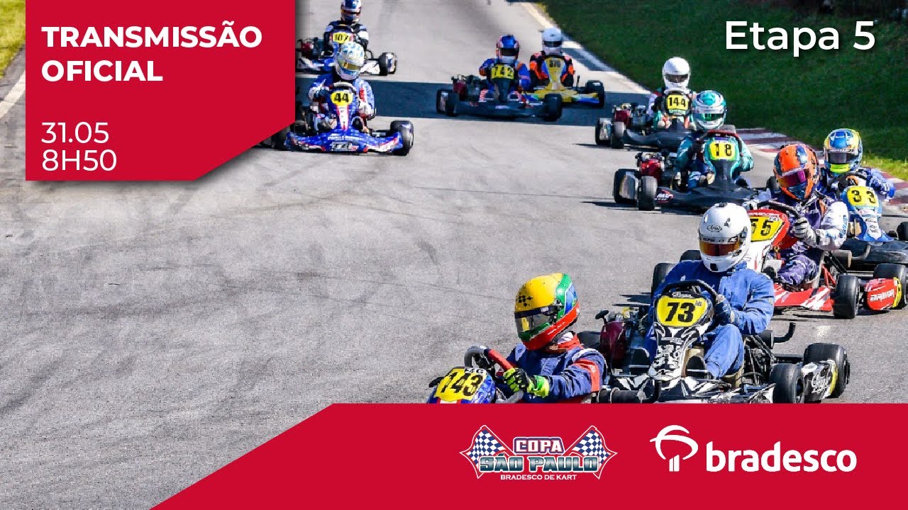 Copa São Paulo Bradesco de Kart - 5ª Etapa - Sábado 31/05/2025