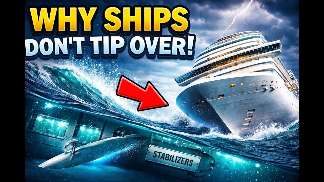 Why Giant Ships Don’t Tip Over