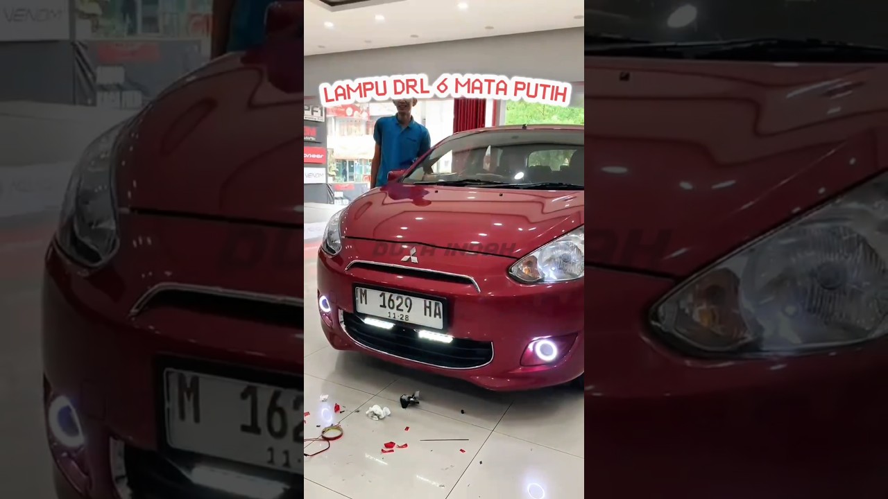 MOBIL LEBIH KECE DENGAN PASANG LAMPU DRL!!!