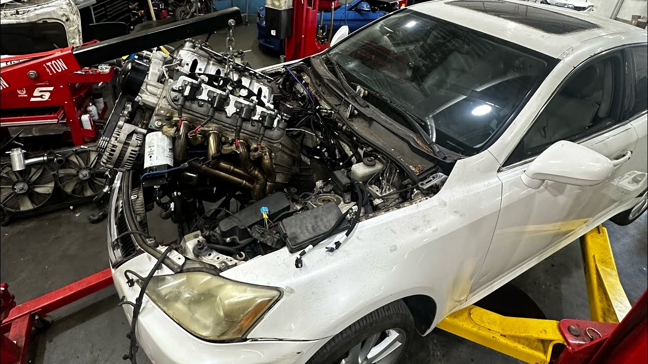 Ls swapped is250 build break down *POV driving*