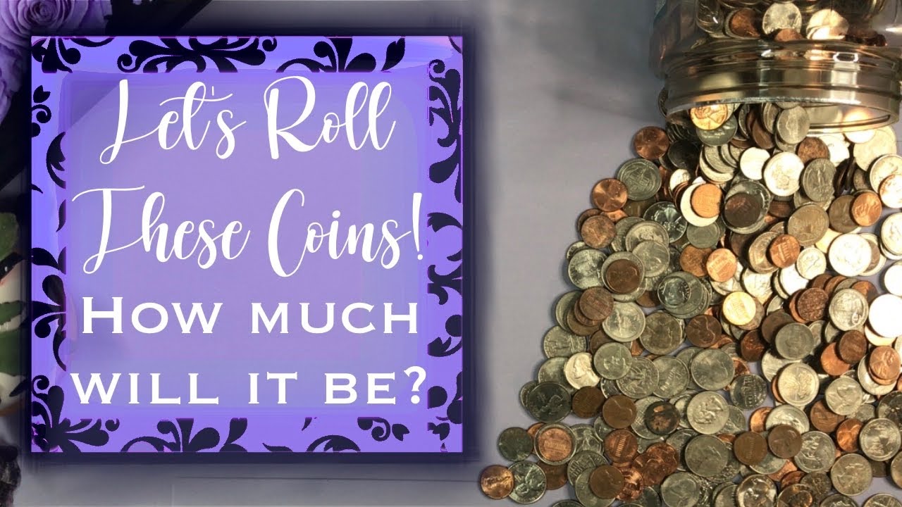 💰COUNTING & ROLLING My Coins | How Much $ Did I Get By Saving The Coins 2023