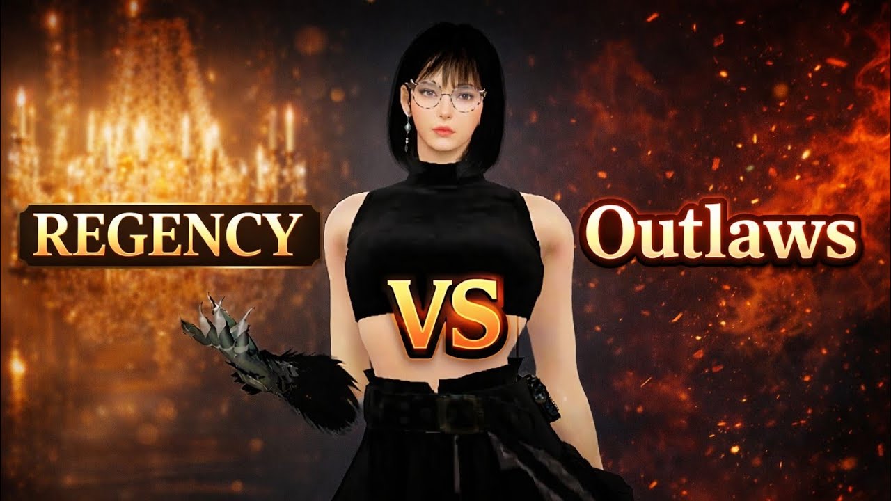 (NAMPO GVG) REGENCY VS Outlawss GGWP (Raven) - Black desert mobile 