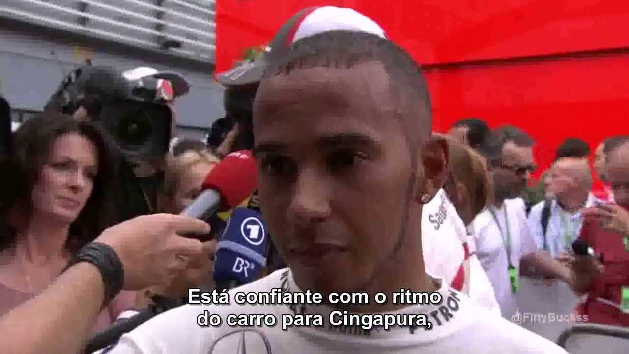 Entrevistas com os pilotos após GP Itália F1 2013 | Legendado