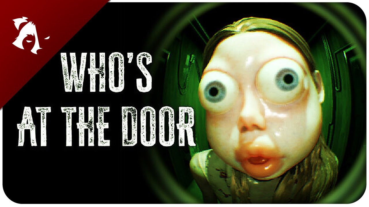What big eyes you have!  | Who's at the door?