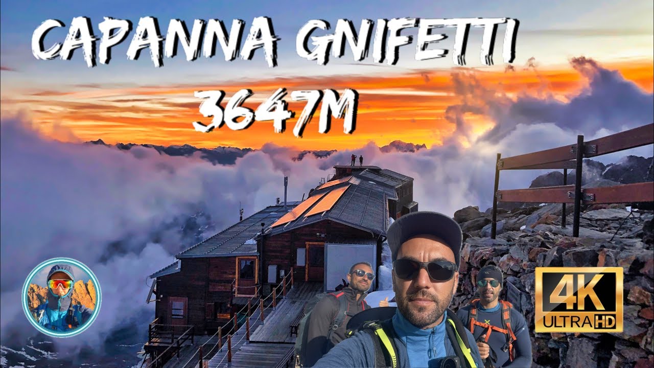 😱..PERICOLO SUL GHIACCIAIO..⛰️ E MAL DI MONTAGNA ⛏️CAPANNA GNIFETTI 3647m ❄️