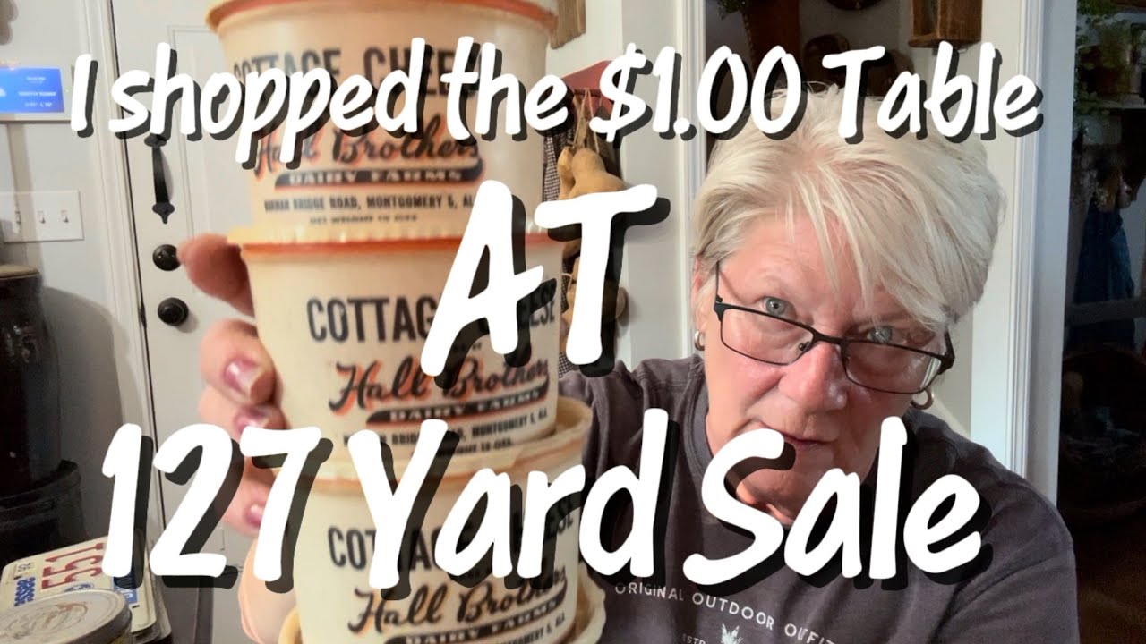 127 Yard Sale || My Haul