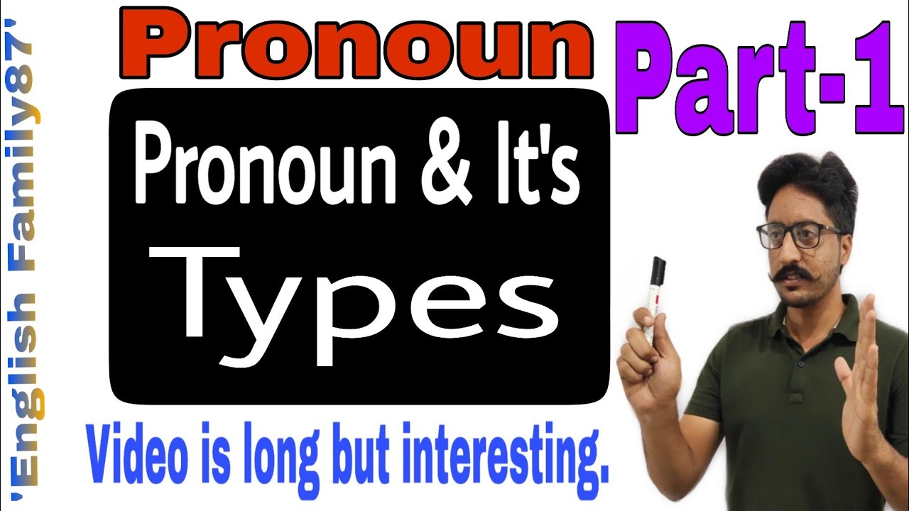 Pronoun and its Types | Parts of Speech by English Family87 | English Speaking Course