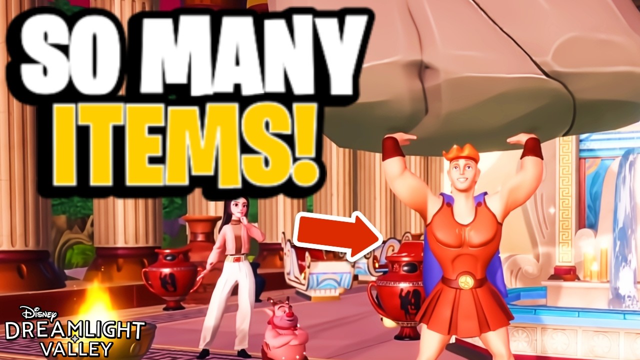Hercules Trailer Just Dropped! [House & Realm FIRST LOOK] | Dreamlight Valley