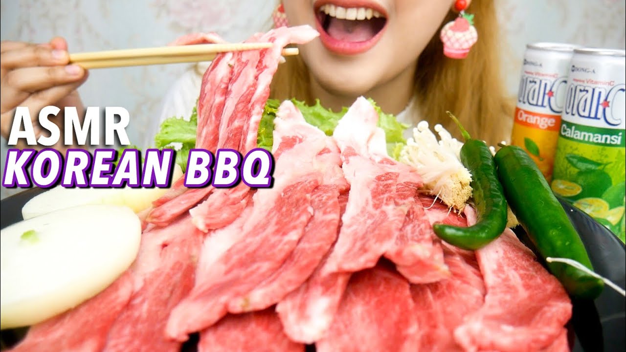 ASMR DAGING BAKAR ALA KOREAN BBQ | ASMR Indonesia