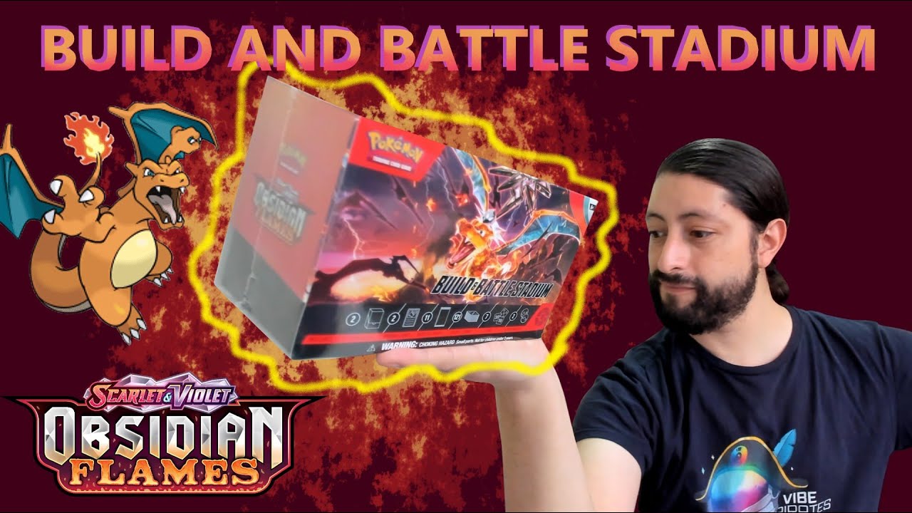 Lanzamiento Build and Battle Stadium Obsidian Flames! Pokemon TCG