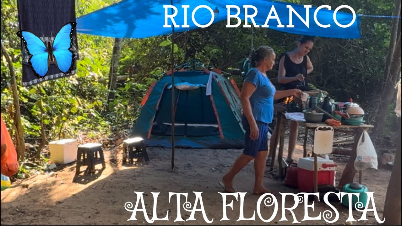 ⛺ACAMPAMENTO E 🎣PESCARIA DUAS MULHERES SOZINHAS NA MATA PESCAMOS FIZEMOS UM DELICIOSO MOLHO DE PIAU 