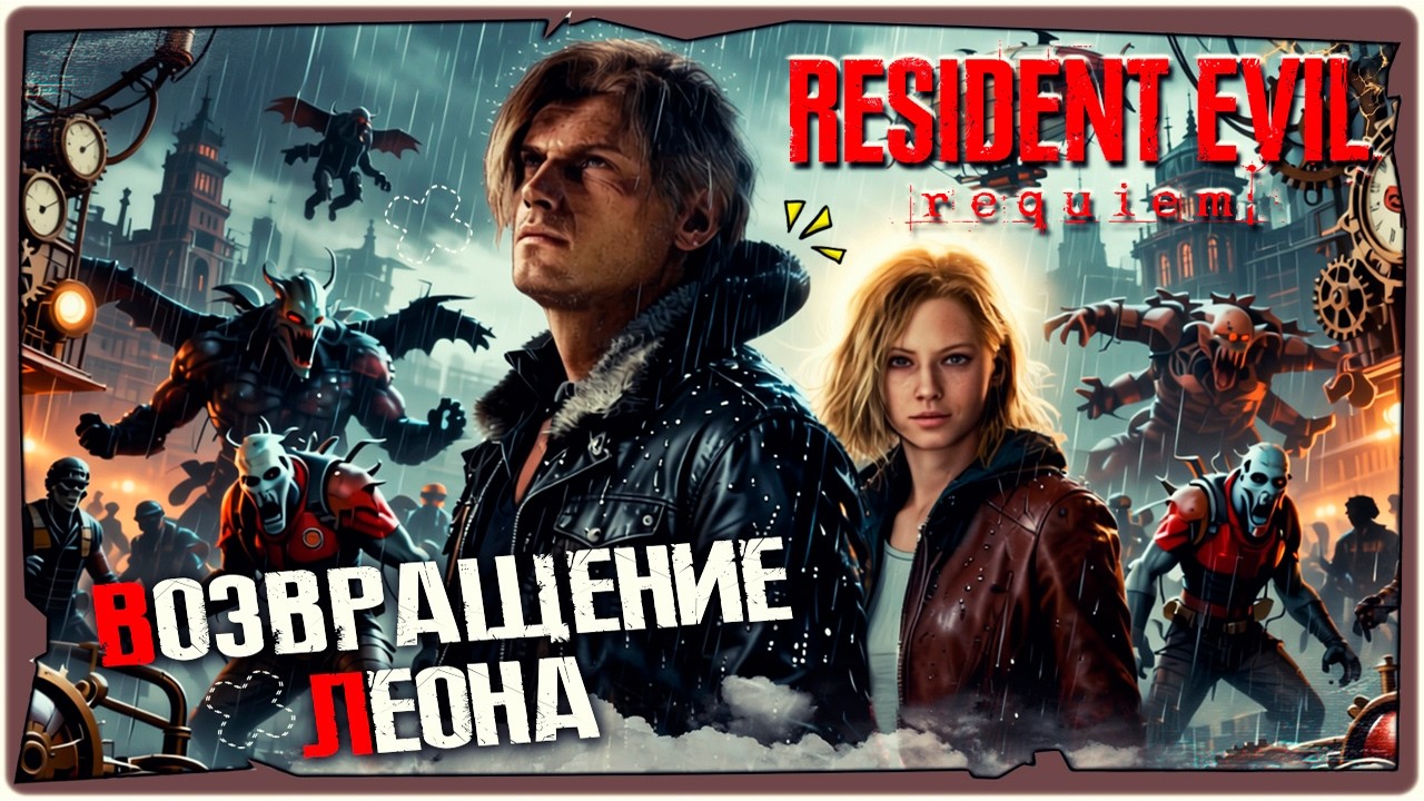 👹Вышел RESIDENT EVIL 9 REQUIEM ➤ Обзор и Первый взгляд на русском ➤ HORROR STREAM
