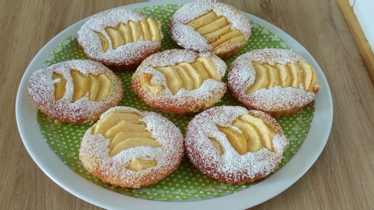 PETITS GÂTEAUX AUX POMMES ÉCONOMIQUE ET FACILE