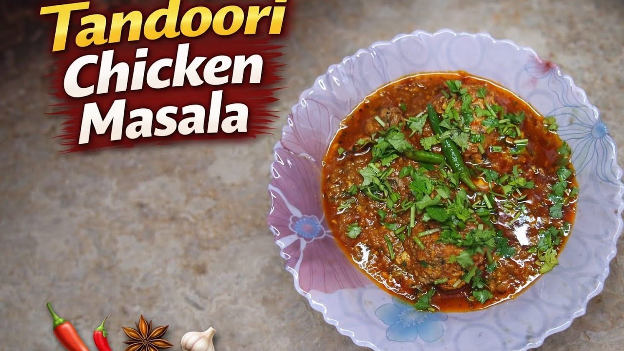 Tandoori chicken masala ideal recipe for iftar/dawat must try it