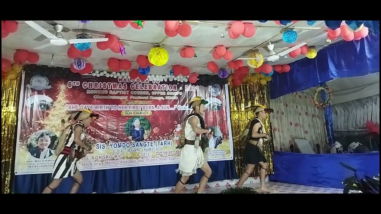 Christmas sode nge (kongko Baptist Church-Chimpu).2021