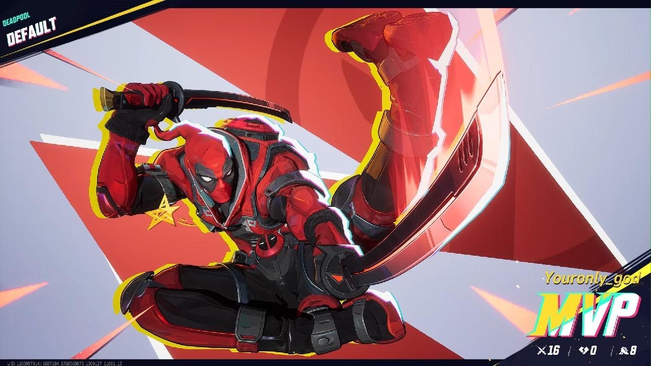 1st Quick Match as Deadpool