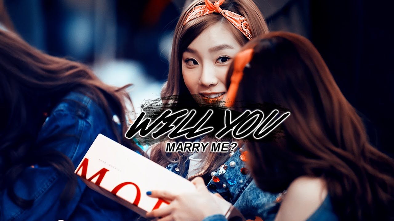 taeny • will you marry me ?